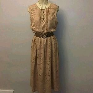Zara Basics Lace Dress